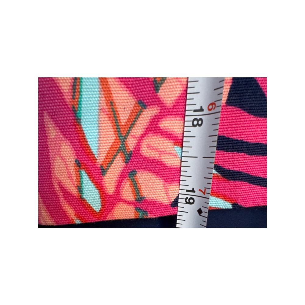 Talbots‎ Cotton Blue Pink Green Skirt Size 8 - Picture 5 of 5